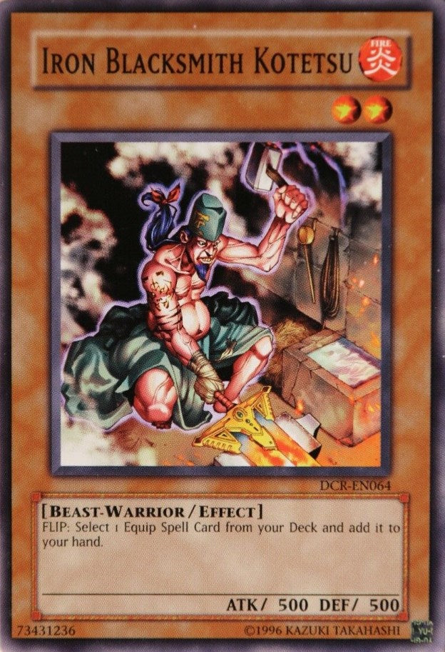 Iron Blacksmith Kotetsu [DCR-EN064] Common - Card Brawlers | Quebec | Canada | Yu-Gi-Oh!