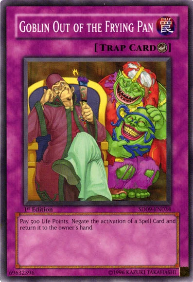 Goblin Out of the Frying Pan [SD09-EN034] Common - Yu-Gi-Oh! - Card Brawlers | Quebec | Canada |