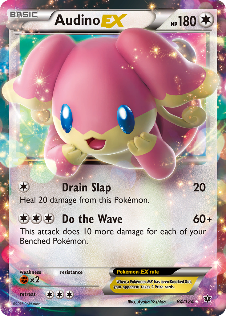 Audino EX (84/124) [XY: Fates Collide] - Card Brawlers | Quebec | Canada | Yu-Gi-Oh!