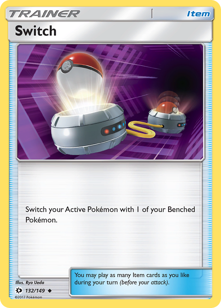 Switch (132/149) [Sun & Moon: Base Set] - Card Brawlers | Quebec | Canada | Yu-Gi-Oh!