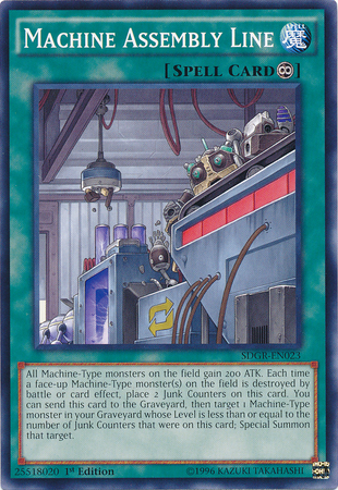 Machine Assembly Line [SDGR-EN023] Common - Yu-Gi-Oh! - Card Brawlers | Quebec | Canada |