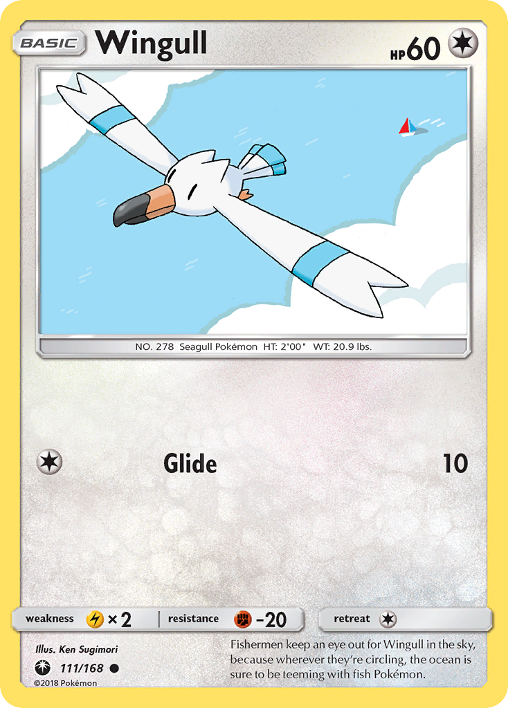 Wingull (111/168) [Sun & Moon: Celestial Storm] - Card Brawlers | Quebec | Canada | Yu-Gi-Oh!