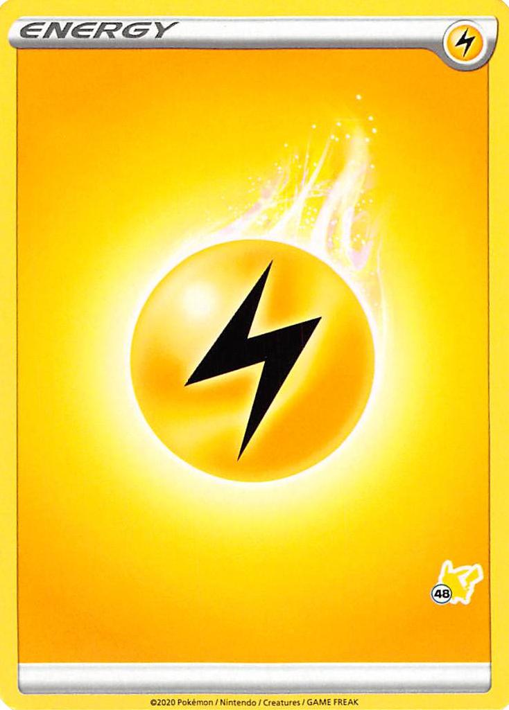 Lightning Energy (Pikachu Stamp #48) [Battle Academy 2022] - Card Brawlers | Quebec | Canada | Yu-Gi-Oh!