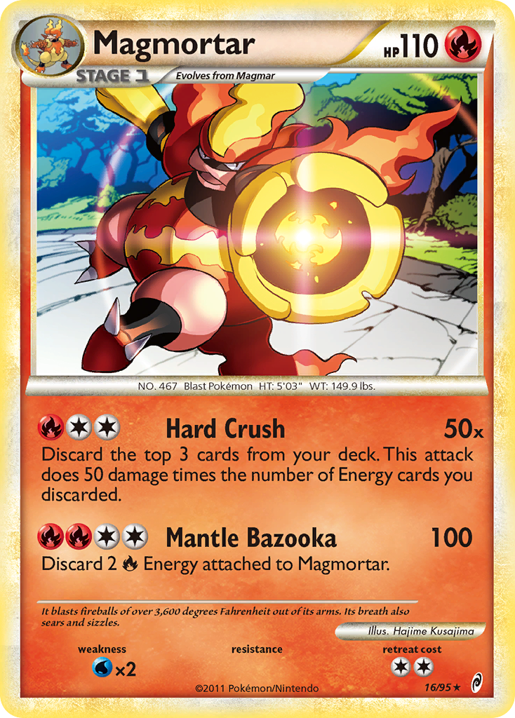 Magmortar (16/95) [HeartGold & SoulSilver: Call of Legends] - Card Brawlers | Quebec | Canada | Yu-Gi-Oh!