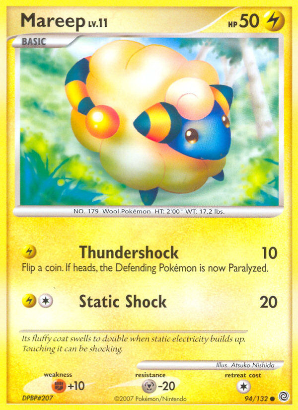 Mareep (94/132) [Diamond & Pearl: Secret Wonders] - Card Brawlers | Quebec | Canada | Yu-Gi-Oh!