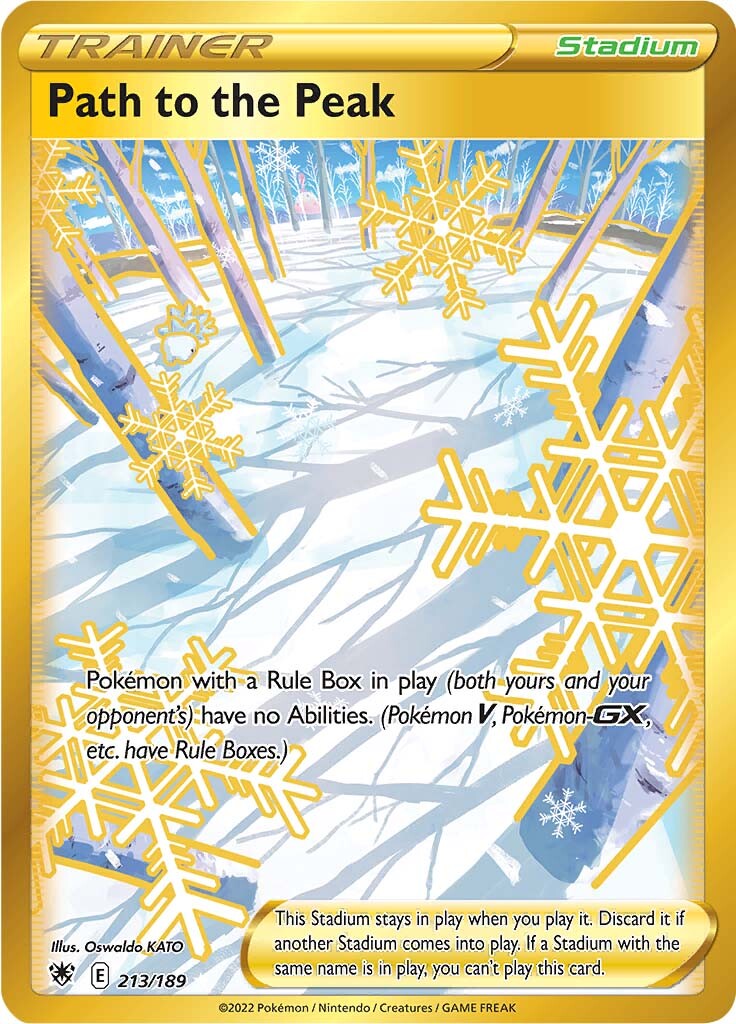 Path to the Peak (213/189) [Sword & Shield: Astral Radiance] - Card Brawlers | Quebec | Canada | Yu-Gi-Oh!