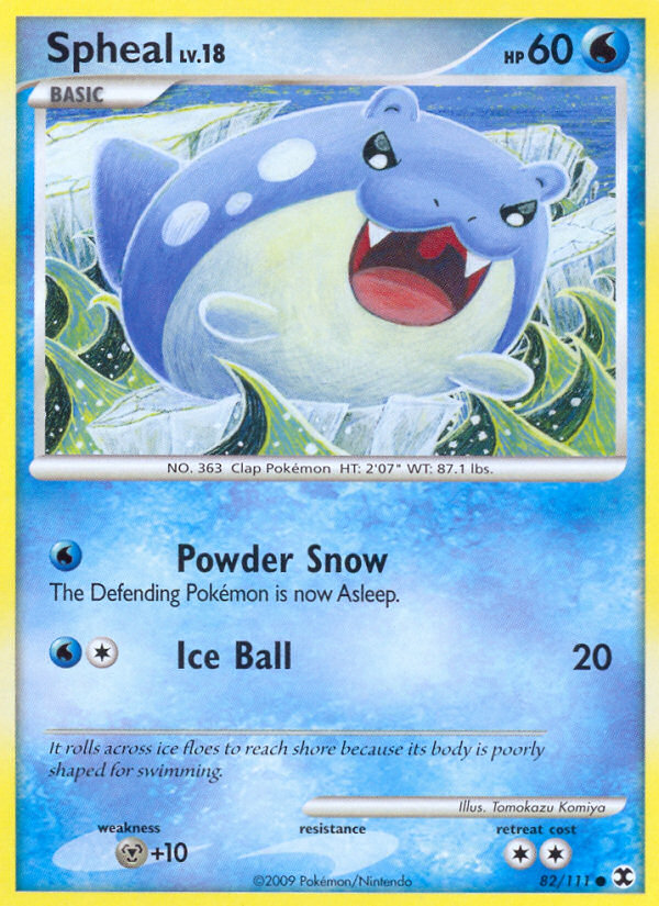 Spheal (82/111) [Platinum: Rising Rivals] - Card Brawlers | Quebec | Canada | Yu-Gi-Oh!