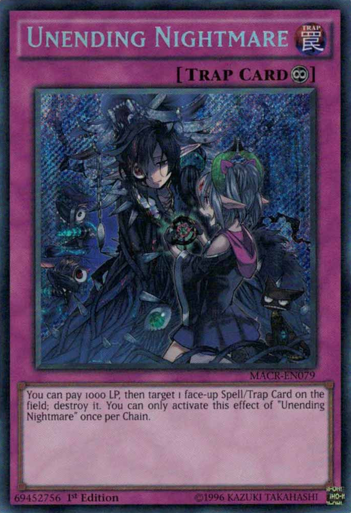 Unending Nightmare [MACR-EN079] Secret Rare - Yu-Gi-Oh! - Card Brawlers | Quebec | Canada |