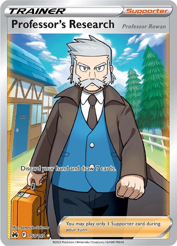 Professor's Research (150/159) (Full Art) [Sword & Shield: Crown Zenith] - Card Brawlers | Quebec | Canada | Yu-Gi-Oh!