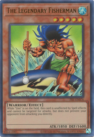 The Legendary Fisherman (25th Anniversary) [PSV-EN076] Ultra Rare - Card Brawlers | Quebec | Canada | Yu-Gi-Oh!