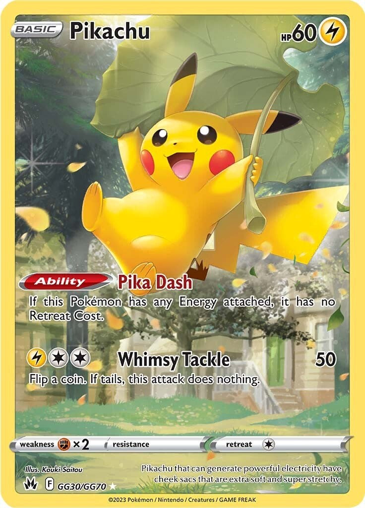 Pikachu (GG30/GG70) [Sword & Shield: Crown Zenith] - Card Brawlers | Quebec | Canada | Yu-Gi-Oh!