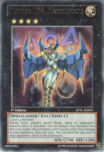 Number 104: Masquerade [JOTL-EN055] Rare - Yu-Gi-Oh! - Card Brawlers | Quebec | Canada |