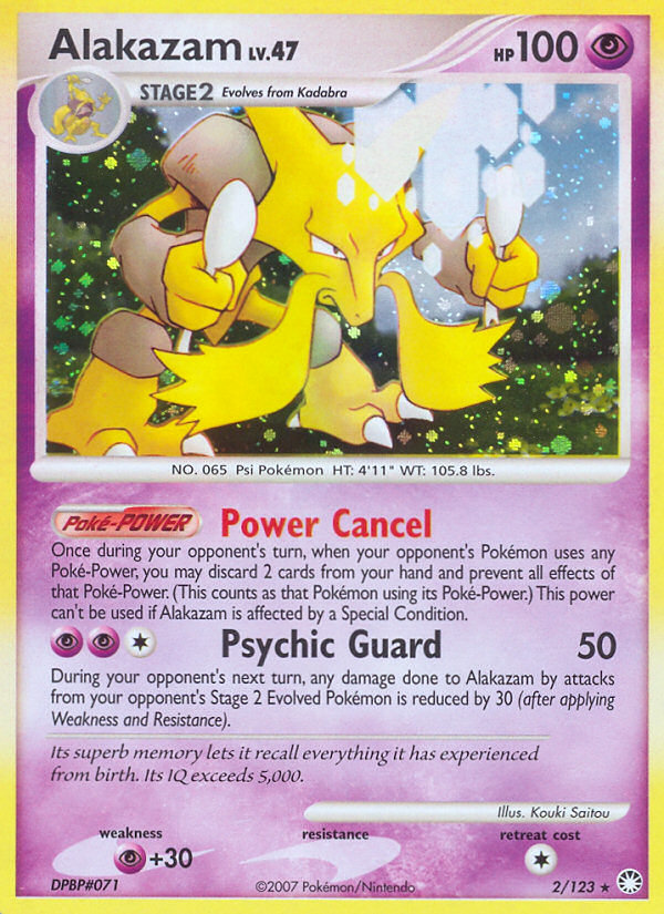 Alakazam (2/123) [Diamond & Pearl: Mysterious Treasures] - Card Brawlers | Quebec | Canada | Yu-Gi-Oh!