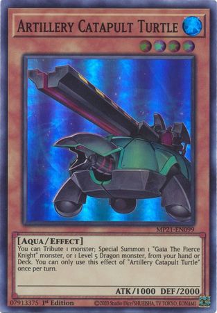 Artillery Catapult Turtle [MP21-EN099] Super Rare - Card Brawlers | Quebec | Canada | Yu-Gi-Oh!