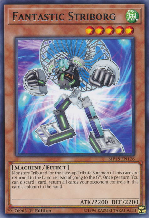 Fantastic Striborg [MP18-EN126] Rare - Yu-Gi-Oh! - Card Brawlers | Quebec | Canada |