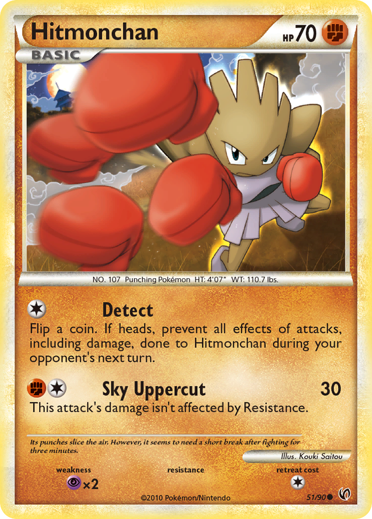 Hitmonchan (51/90) [HeartGold & SoulSilver: Undaunted] - Card Brawlers | Quebec | Canada | Yu-Gi-Oh!