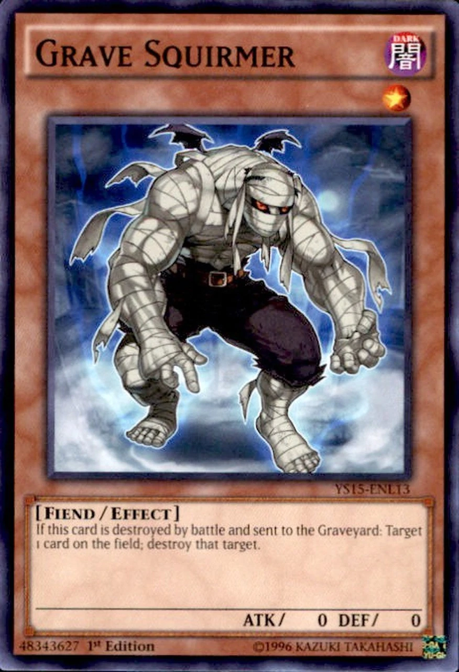 Grave Squirmer [YS15-ENL13] Common - Card Brawlers | Quebec | Canada | Yu-Gi-Oh!