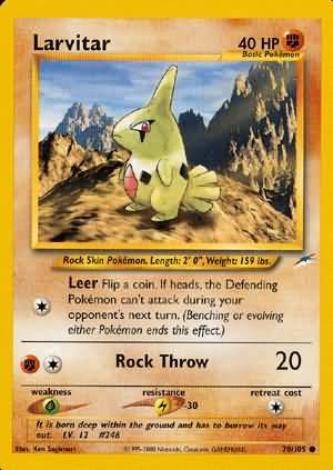 Larvitar (70/105) [Neo Destiny Unlimited] - Card Brawlers | Quebec | Canada | Yu-Gi-Oh!