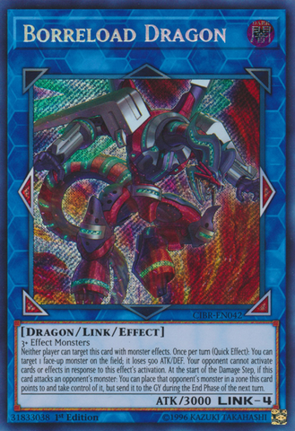 Borreload Dragon [CIBR-EN042] Secret Rare - Yu-Gi-Oh! - Card Brawlers | Quebec | Canada |