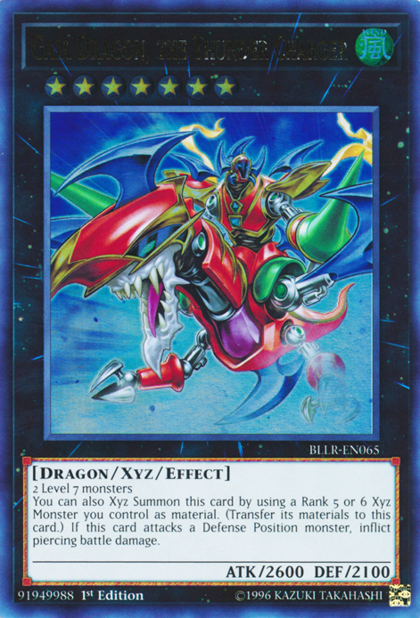 Gaia Dragon, the Thunder Charger [BLLR-EN065] Ultra Rare - Card Brawlers | Quebec | Canada | Yu-Gi-Oh!