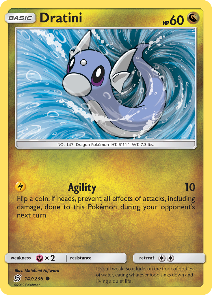 Dratini (147/236) [Sun & Moon: Unified Minds] - Card Brawlers | Quebec | Canada | Yu-Gi-Oh!