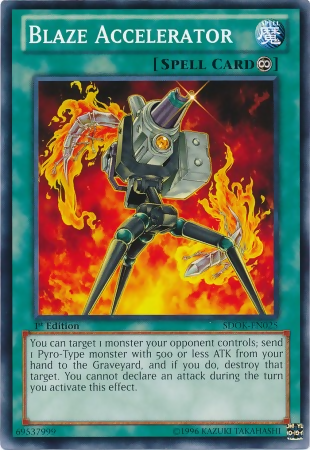 Blaze Accelerator [SDOK-EN025] Common - Yu-Gi-Oh! - Card Brawlers | Quebec | Canada |