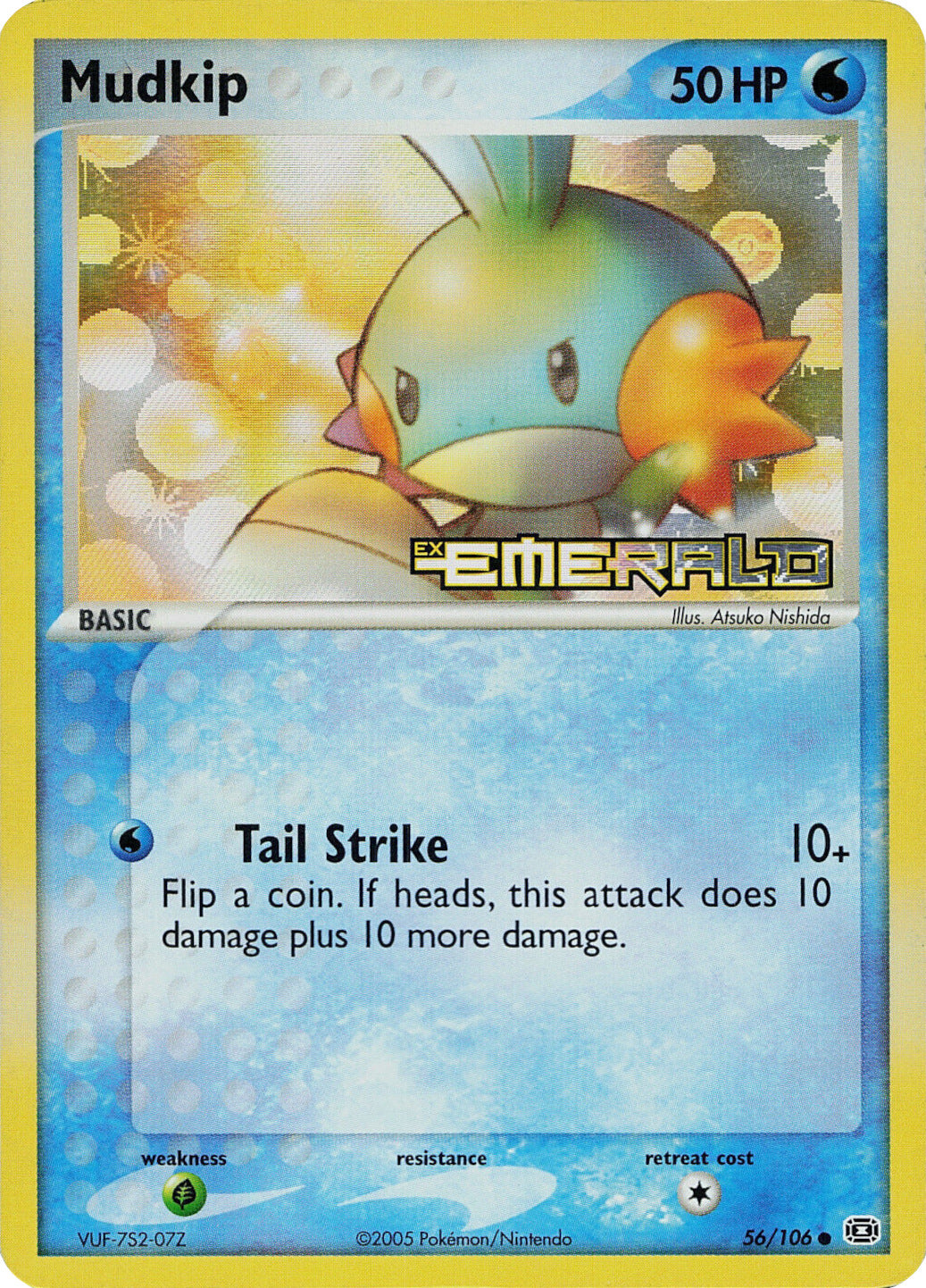 Mudkip (56/106) (Stamped) [EX: Emerald] - Card Brawlers | Quebec | Canada | Yu-Gi-Oh!