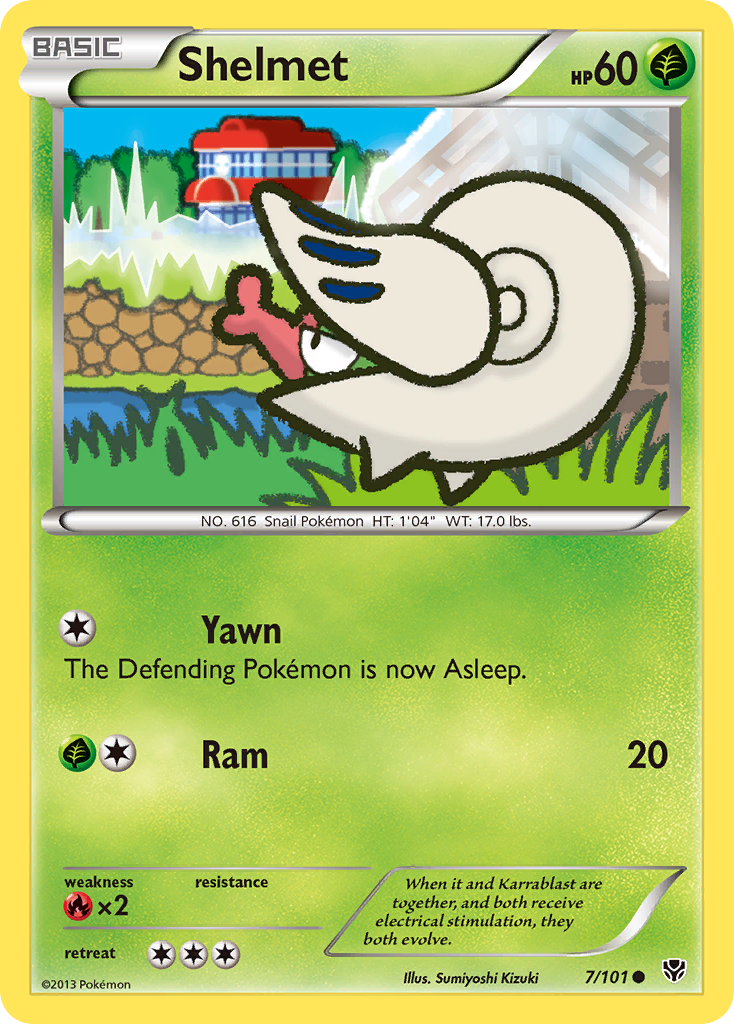 Shelmet (7/101) [Black & White: Plasma Blast] - Card Brawlers | Quebec | Canada | Yu-Gi-Oh!