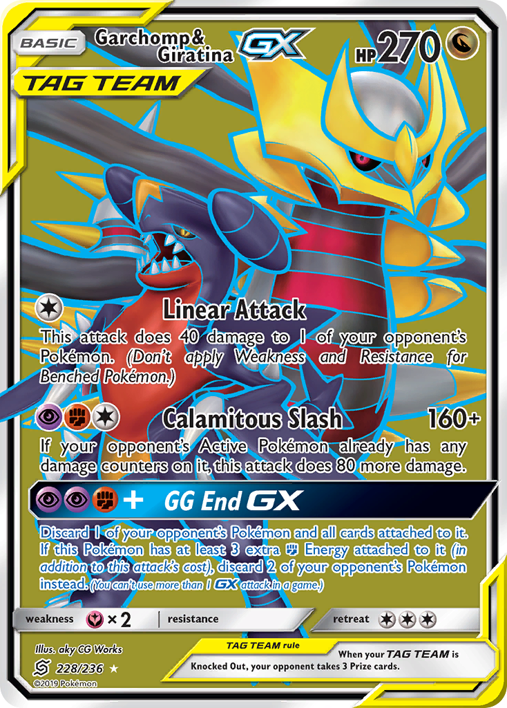 Garchomp & Giratina GX (228/236) [Sun & Moon: Unified Minds] - Card Brawlers | Quebec | Canada | Yu-Gi-Oh!