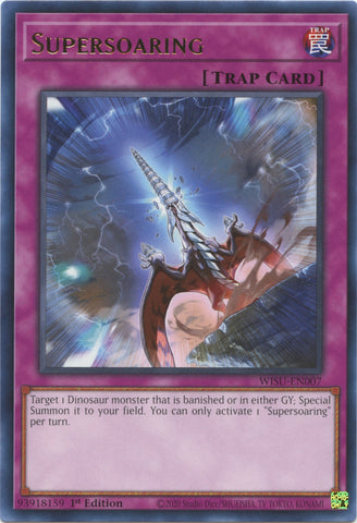 Supersoaring [WISU-EN007] Rare - Card Brawlers | Quebec | Canada | Yu-Gi-Oh!