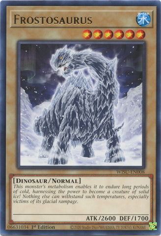 Frostosaurus [WISU-EN008] Rare - Card Brawlers | Quebec | Canada | Yu-Gi-Oh!