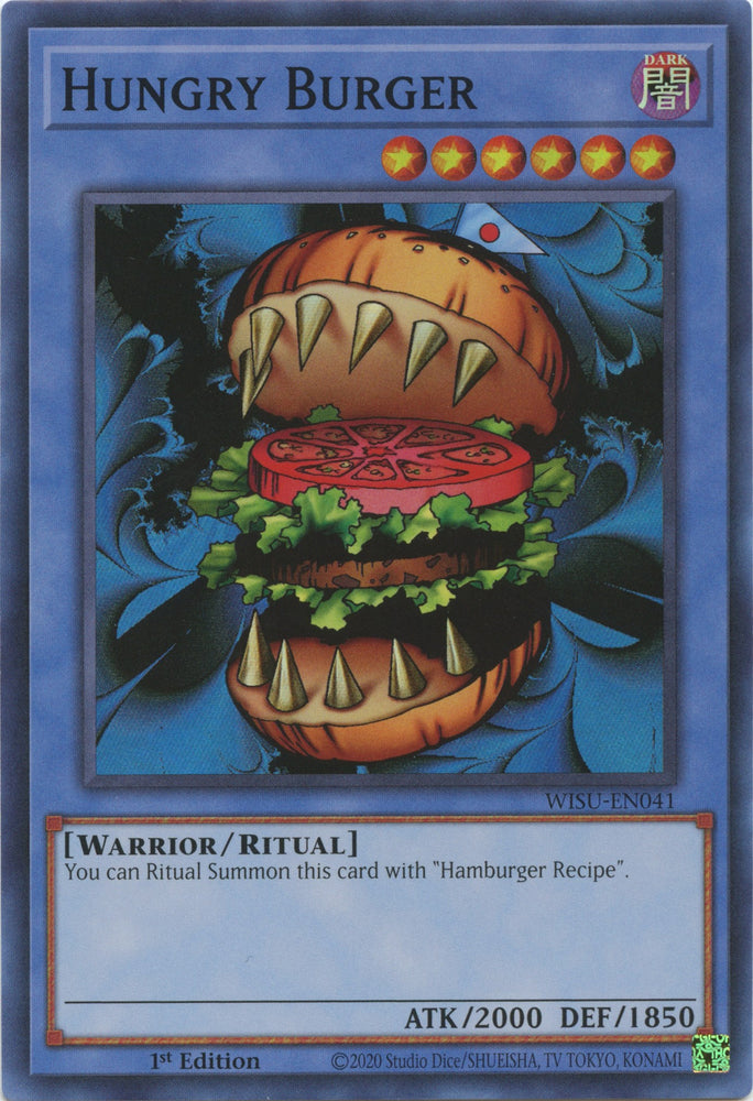 Hungry Burger [WISU-EN041] Super Rare - Card Brawlers | Quebec | Canada | Yu-Gi-Oh!