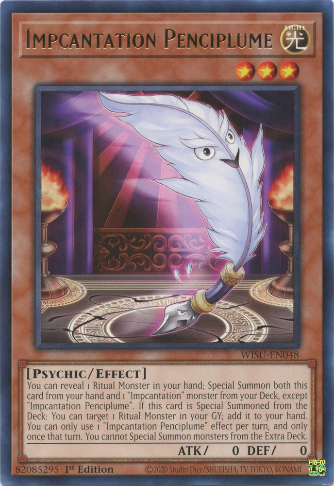 Impcantation Penciplume [WISU-EN048] Rare - Card Brawlers | Quebec | Canada | Yu-Gi-Oh!