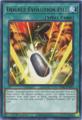 Double Evolution Pill [WISU-EN053] Rare - Card Brawlers | Quebec | Canada | Yu-Gi-Oh!