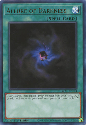 Allure of Darkness [WISU-EN054] Rare - Card Brawlers | Quebec | Canada | Yu-Gi-Oh!