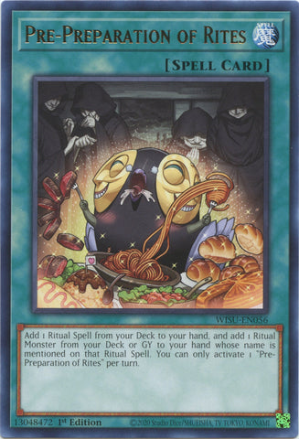 Pre-Preparation of Rites [WISU-EN056] Rare - Card Brawlers | Quebec | Canada | Yu-Gi-Oh!