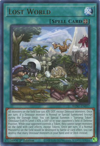 Lost World [WISU-EN057] Rare - Card Brawlers | Quebec | Canada | Yu-Gi-Oh!