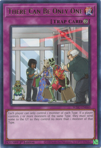 There Can Be Only One [WISU-EN060] Rare - Card Brawlers | Quebec | Canada | Yu-Gi-Oh!