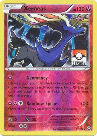 Xerneas (81/114) (Steam Siege League Promo) [XY: Steam Siege] - Card Brawlers | Quebec | Canada | Yu-Gi-Oh!