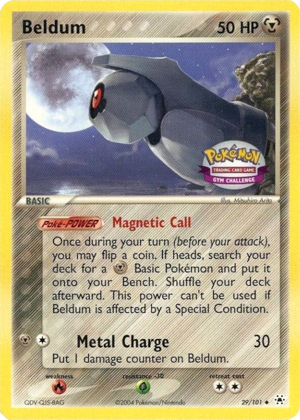 Beldum (29/101) (Gym Challenge) [EX: Hidden Legends] - Card Brawlers | Quebec | Canada | Yu-Gi-Oh!