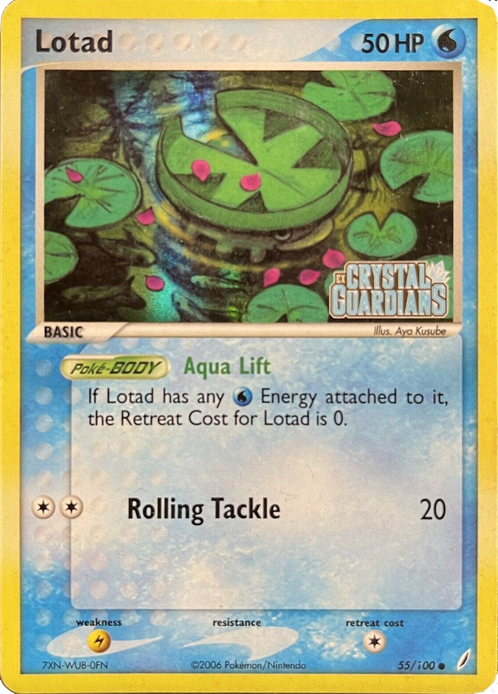 Lotad (055/100) (Theme Deck Exclusive) [EX: Crystal Guardians] - Card Brawlers | Quebec | Canada | Yu-Gi-Oh!