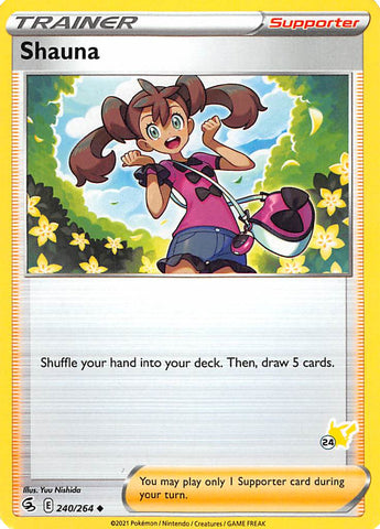 Shauna (240/264) (Pikachu Stamp #24) [Battle Academy 2022] - Card Brawlers | Quebec | Canada | Yu-Gi-Oh!