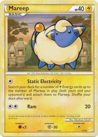 Mareep (13/30) [HeartGold & SoulSilver: Trainer Kit - Raichu] - Card Brawlers | Quebec | Canada | Yu-Gi-Oh!