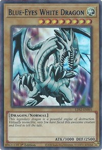 Blue-Eyes White Dragon (Blue) [LDS2-EN001] Ultra Rare - Card Brawlers | Quebec | Canada | Yu-Gi-Oh!