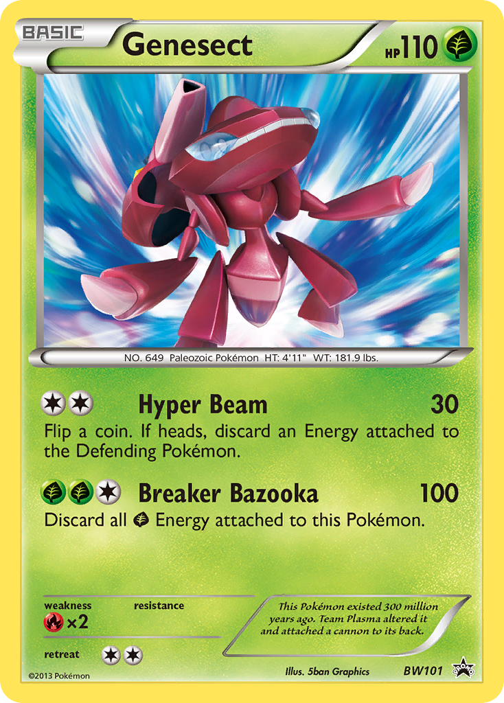 Genesect (BW101) [Black & White: Black Star Promos] - Card Brawlers | Quebec | Canada | Yu-Gi-Oh!