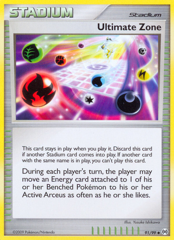 Ultimate Zone (91/99) [Platinum: Arceus] - Card Brawlers | Quebec | Canada | Yu-Gi-Oh!