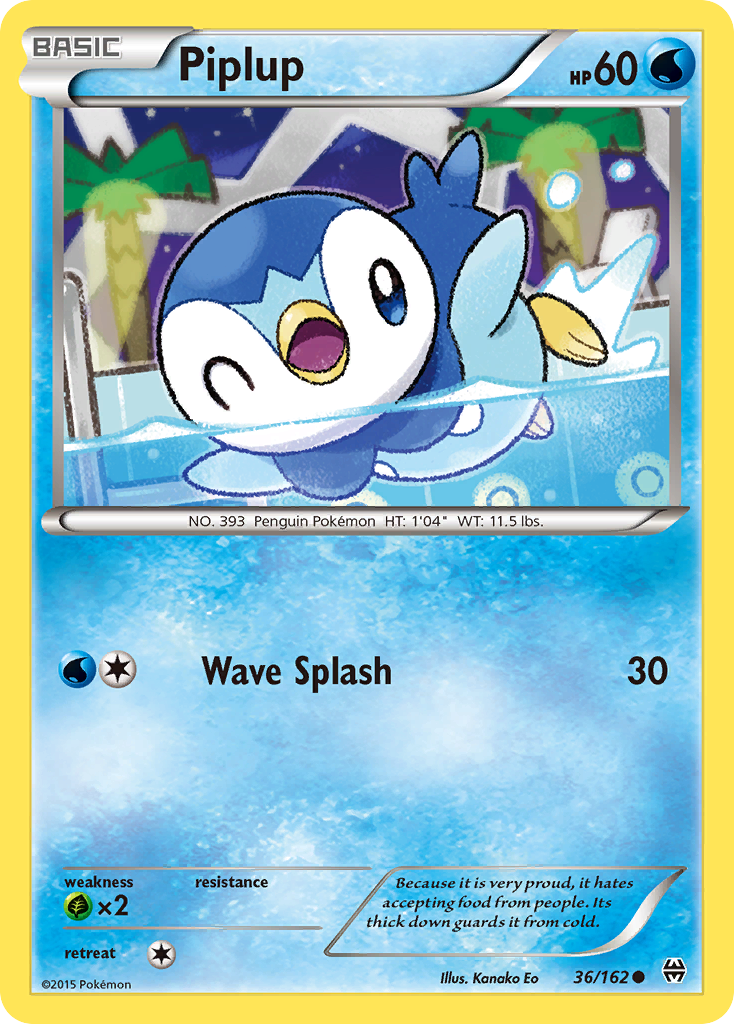 Piplup (36/162) [XY: BREAKthrough] - Card Brawlers | Quebec | Canada | Yu-Gi-Oh!