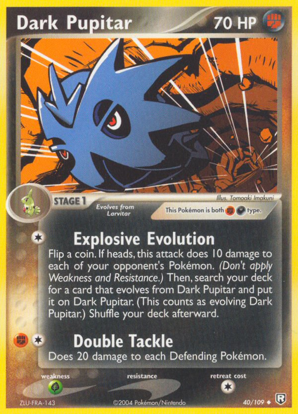 Dark Pupitar (40/109) [EX: Team Rocket Returns] - Card Brawlers | Quebec | Canada | Yu-Gi-Oh!