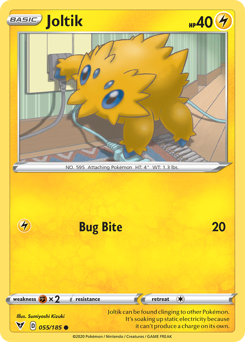 Joltik (055/185) [Sword & Shield: Vivid Voltage] - Card Brawlers | Quebec | Canada | Yu-Gi-Oh!