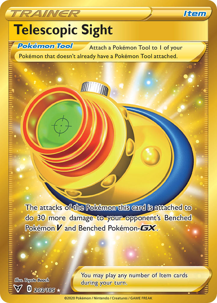 Telescopic Sight (203/185) [Sword & Shield: Vivid Voltage] - Card Brawlers | Quebec | Canada | Yu-Gi-Oh!